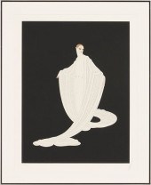 ERTE ART DECO SERIGRAPH, PURIT
