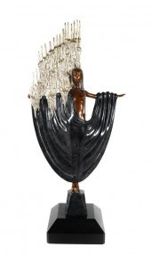 ERTE BRONZE "ARCTIC SEA" SCULP