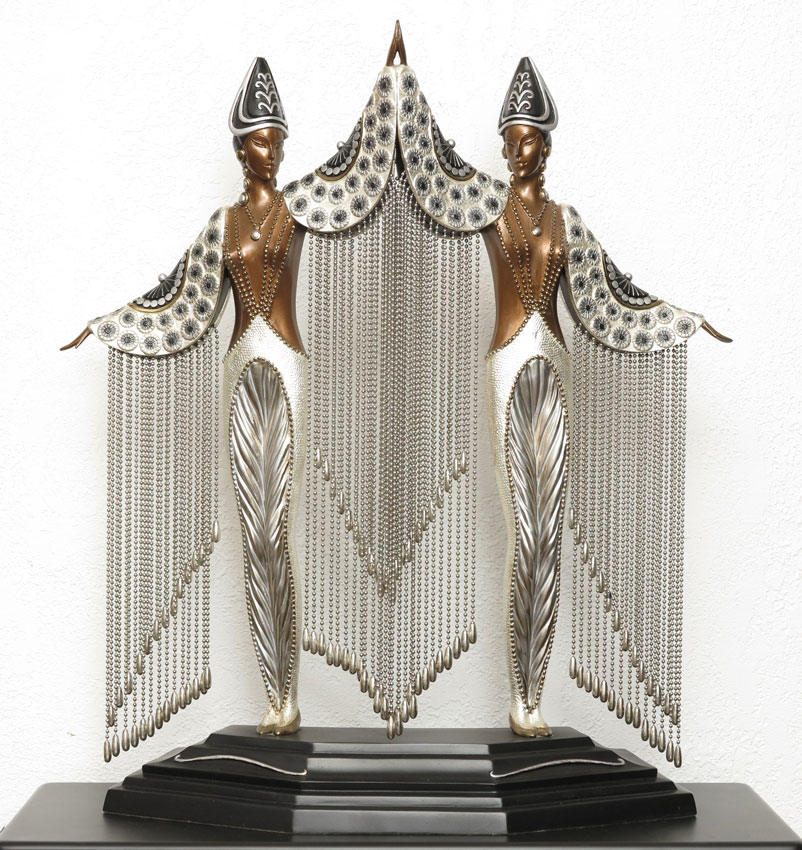 ERTE BRONZE ''LES BIJOUX DE