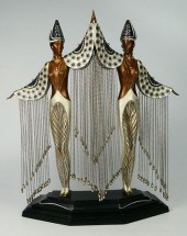 ERTE BRONZE LES BIJOUX DE PERL