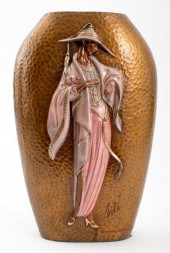 ERTE "CHAPEAU" PATINATED BRONZ