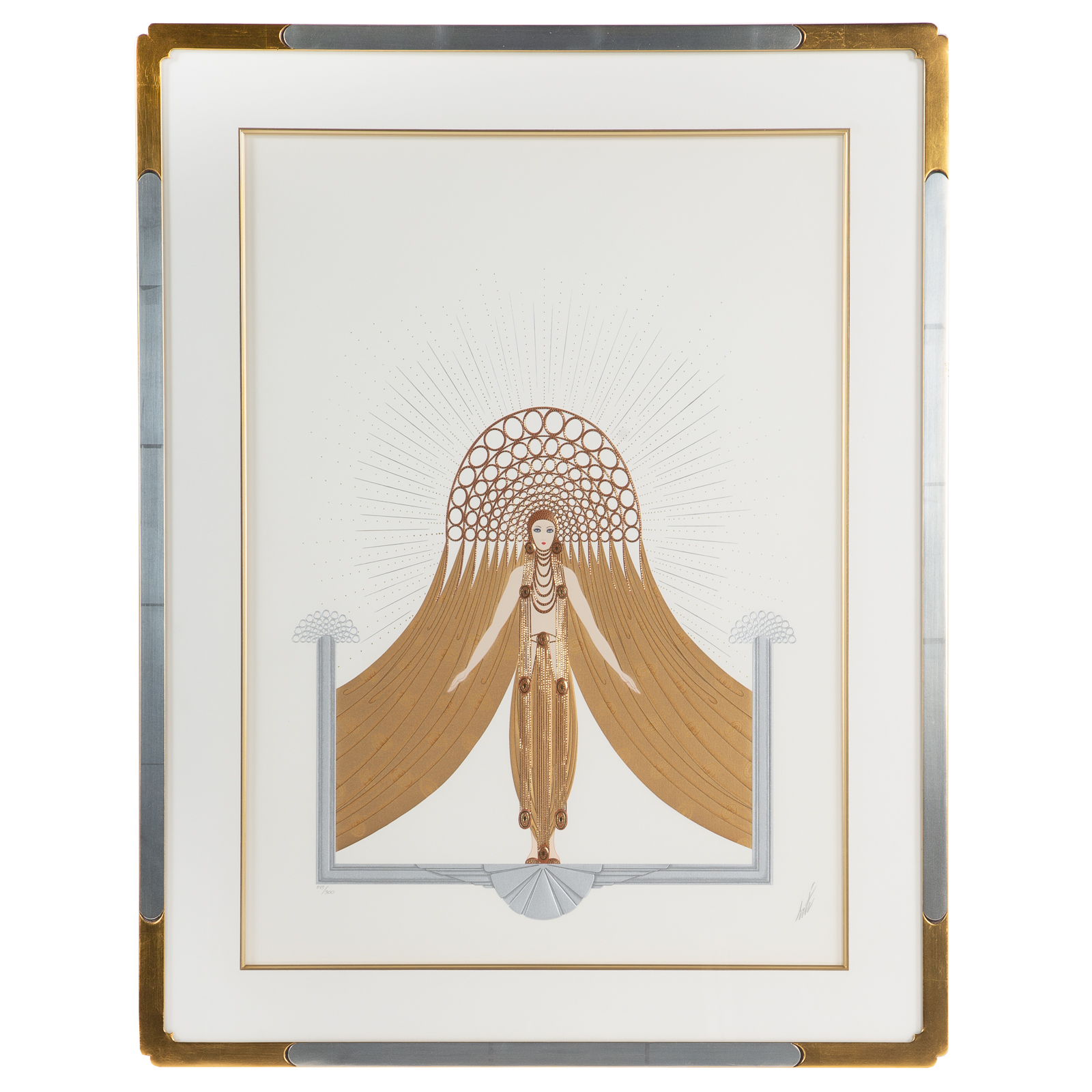 ERTE. "CIRCE," SERIGRAPH Romain