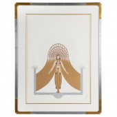 ERTE. "CIRCE," SERIGRAPH Romai