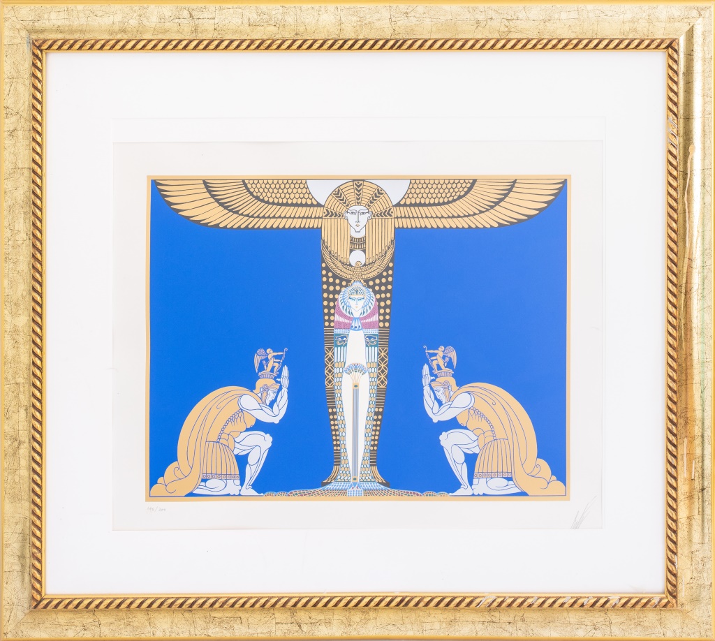 ERTE, "CLEOPATRE", 1986 Romain de
