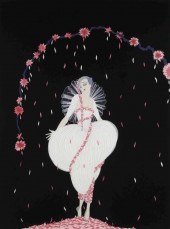 ERTE COLUMBINE SERIGRAPHERTE (