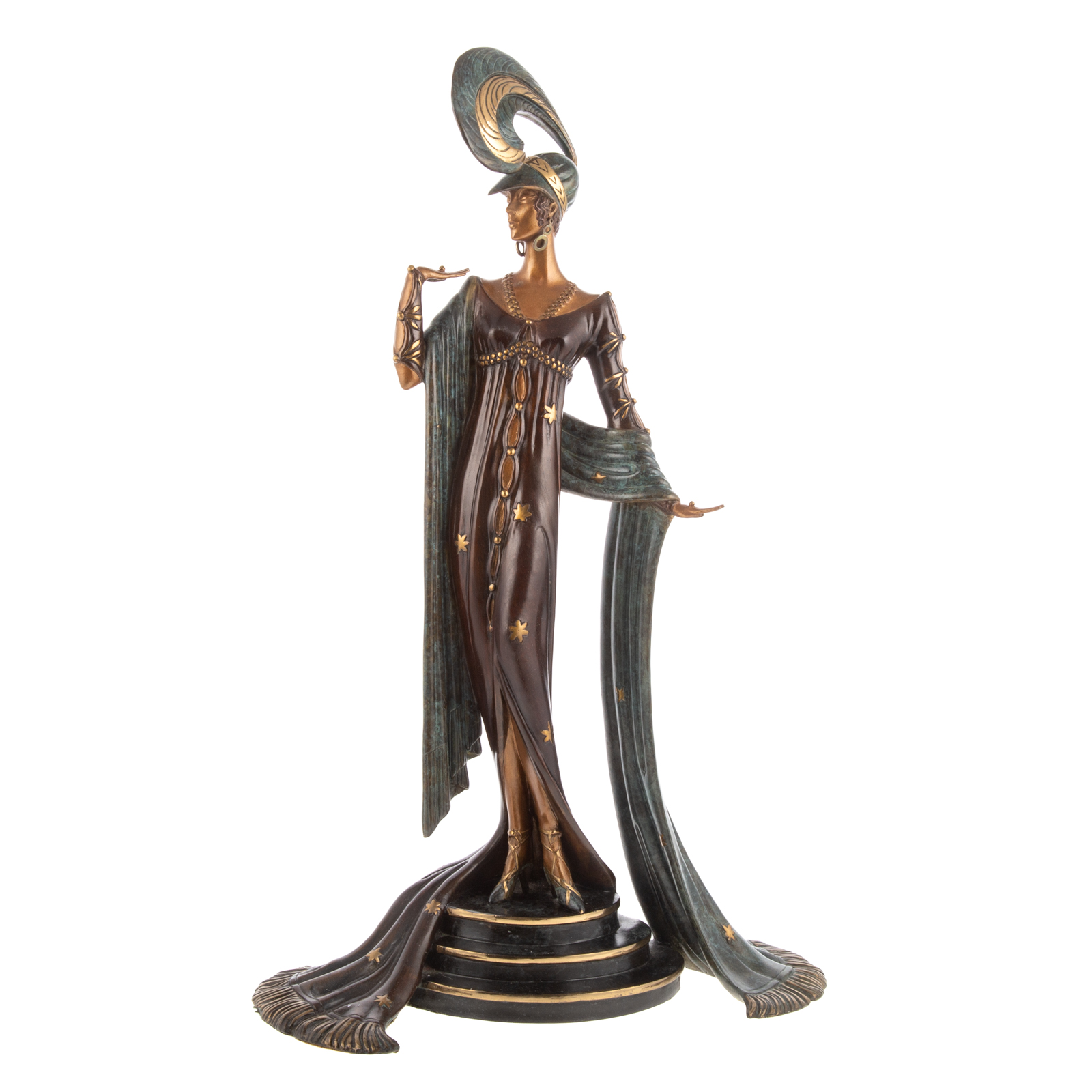 ERTE. "DIRECTOIRE," BRONZE Romain