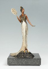 ERTE ''FEDORA'' BRONZE: Erte (