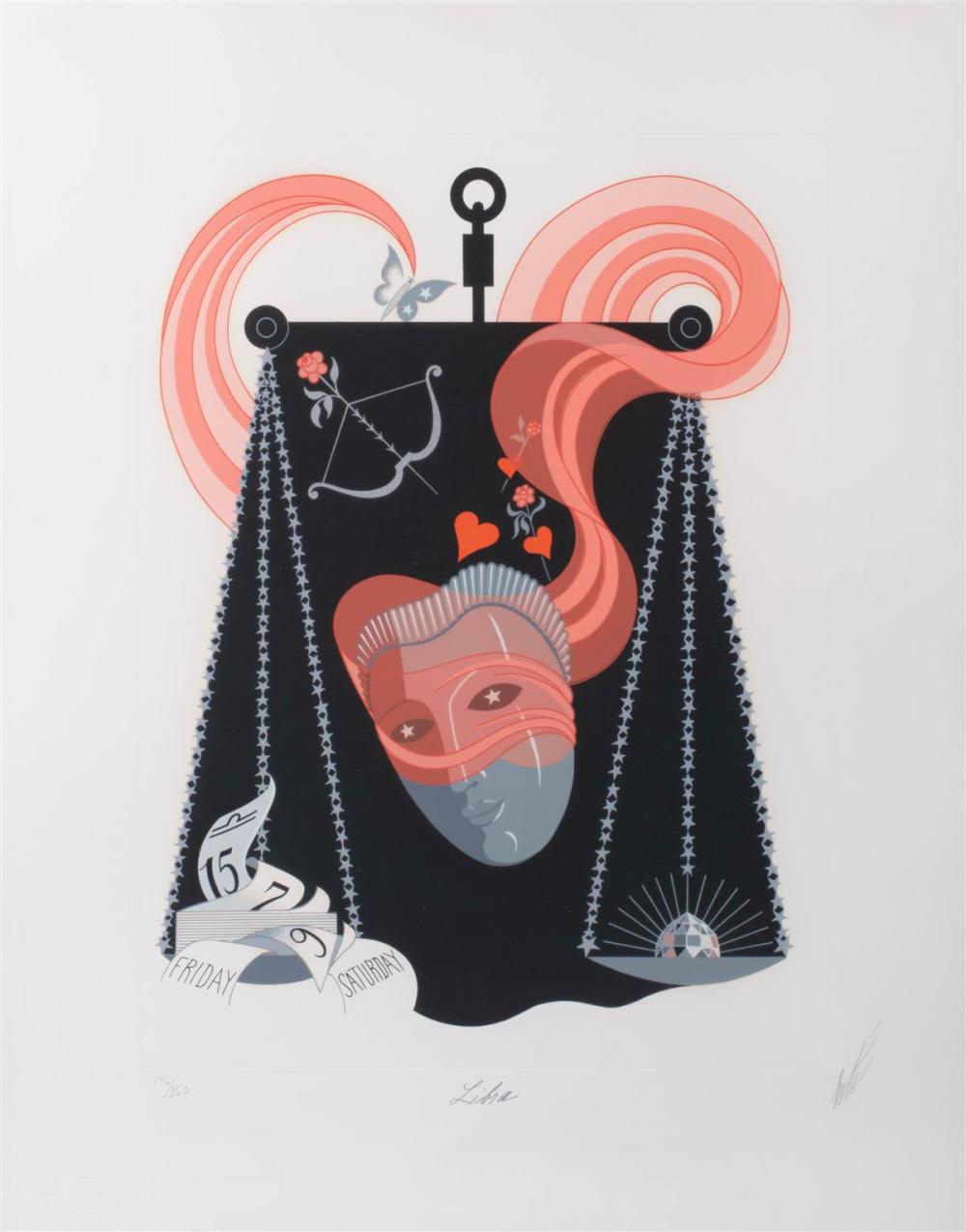 ERTE (FRENCH, 1892-1990) LIBRA FROM