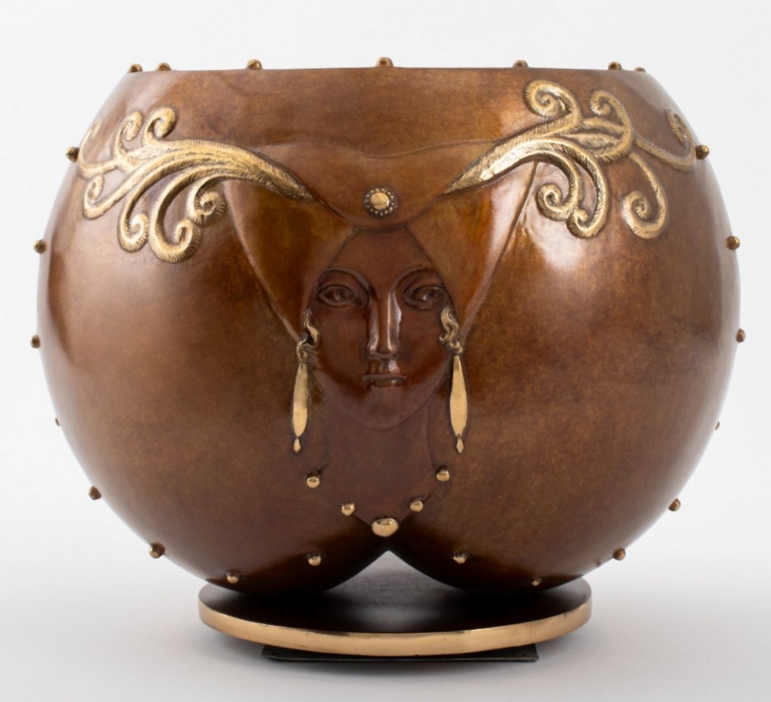 ERTE "FRUIT OF LIFE" PATINATED