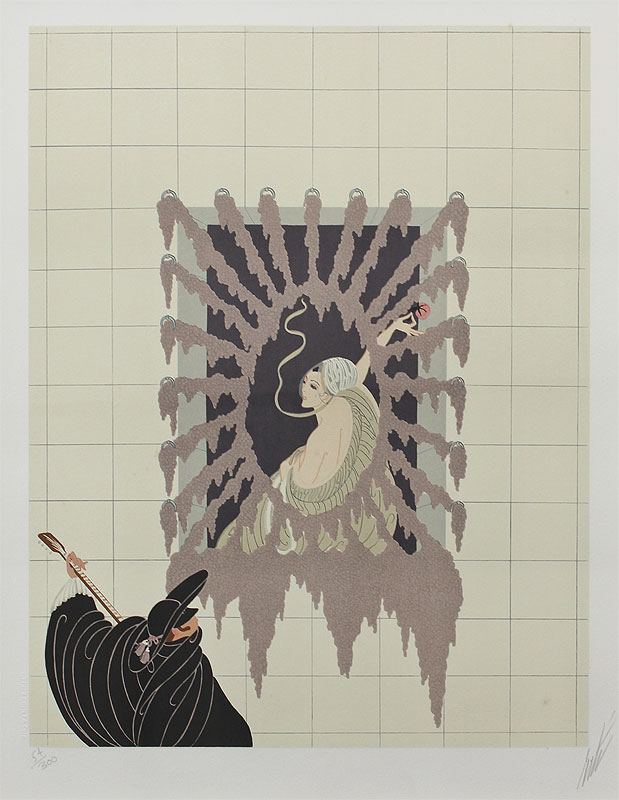 ERTE LA SERENADE SERIGRAPH: 17