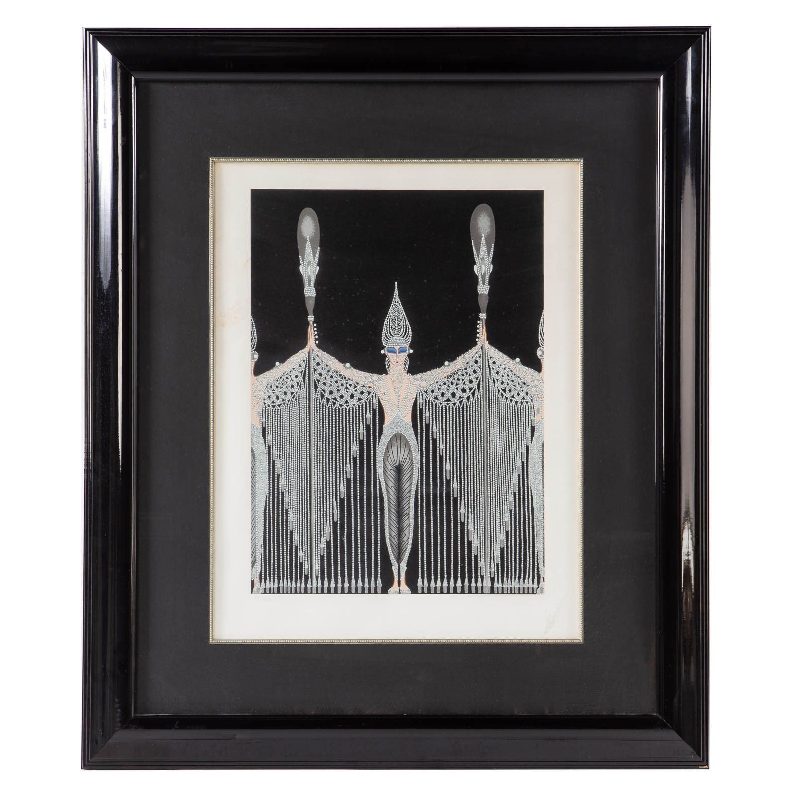 ERTE. "LES BIJOUX DE PERLE,"