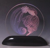 ERTE LUMINAIRE: Glass insert w