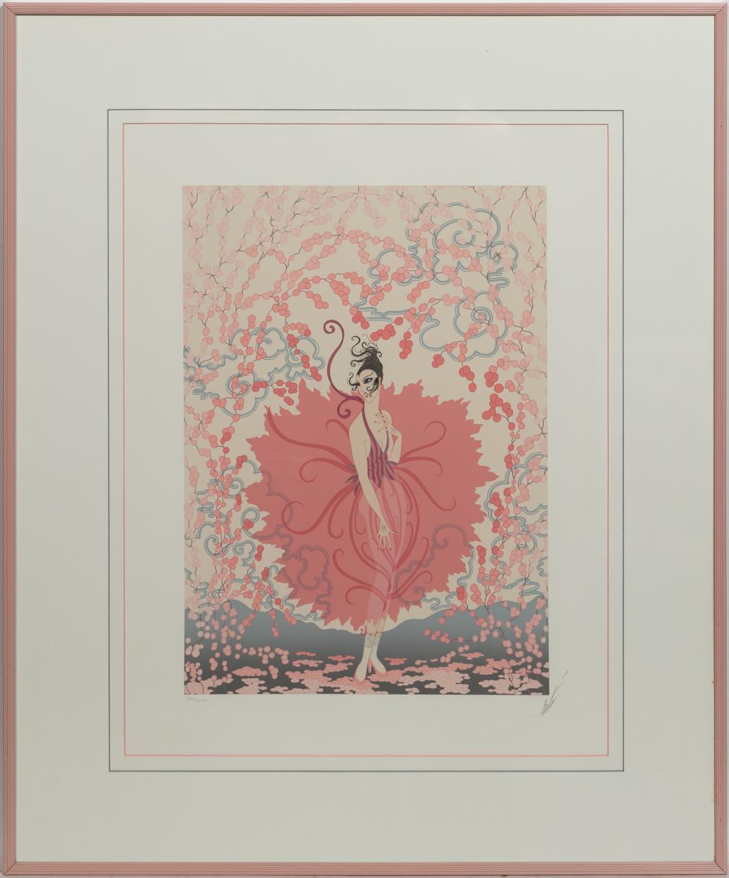 ERTE, PINK LADY SERIGRAPH, 246/300,
