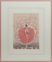 ERTE, PINK LADY SERIGRAPH, 246