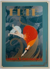 ERTE POSTER: SWEPT AWAYErte Po