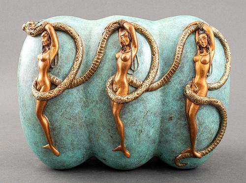 ERTE &QUOT;EVE&QUOT; PATINATED
