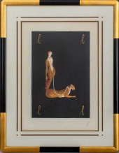 ERTE &QUOT;LETTER L&QUOT; LEOP