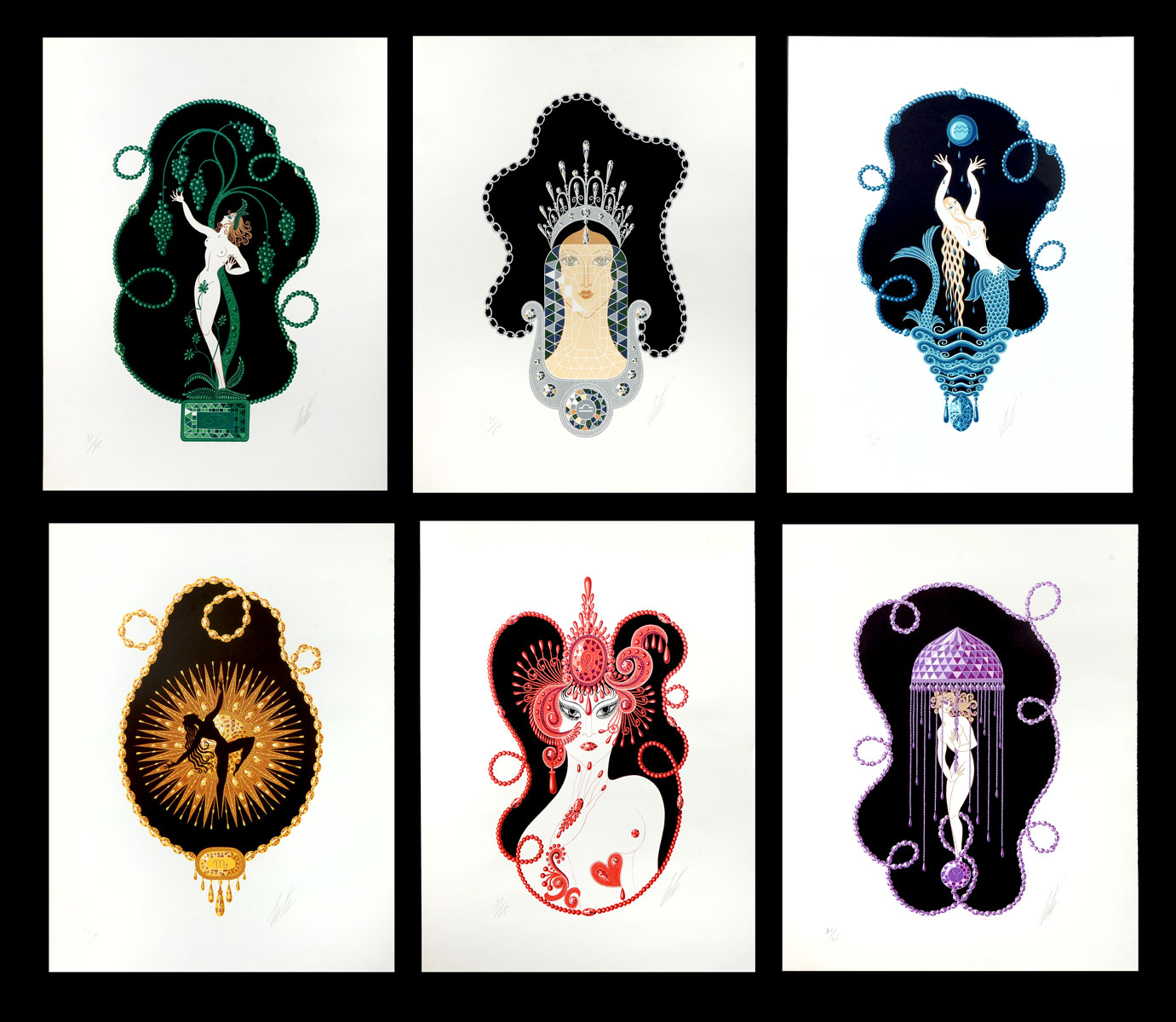 ERTE, (Russian, 1892-1990): Erte