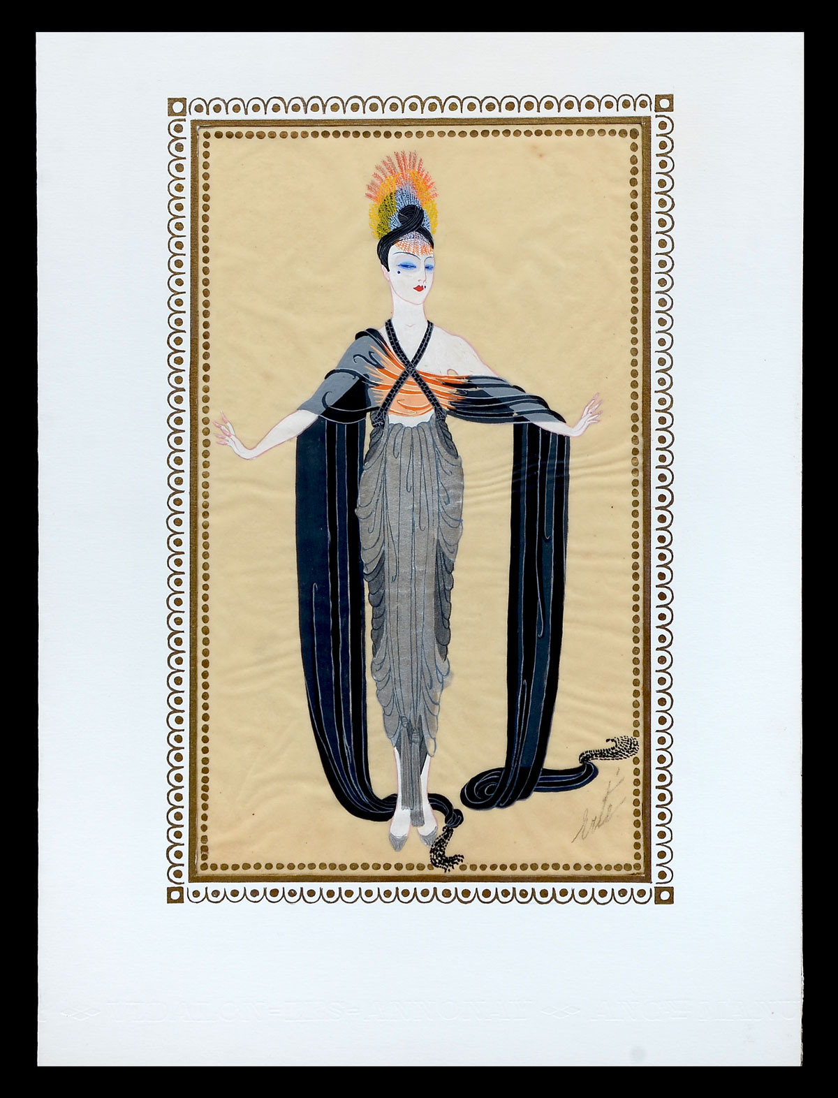ERTE, (Russian, 1892-1990):