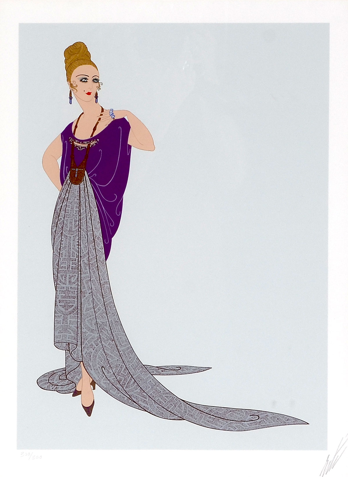 ERTE, (Russian, 1892-1990): Woman