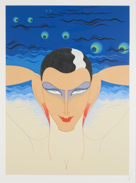 ERTE SERIGRAPH "MYSTERE"Erte
