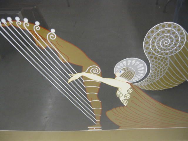 Erte Serigraph on Paper ''The