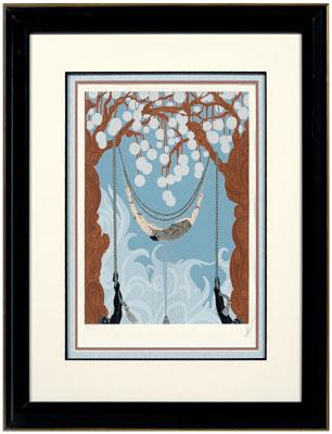 Erte serigraph (Romain de