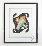 ERTE SERIGRAPH SLOTH: Sight si