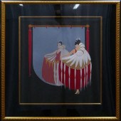 ERTE SERIGRAPH "THE MIRROR" LI