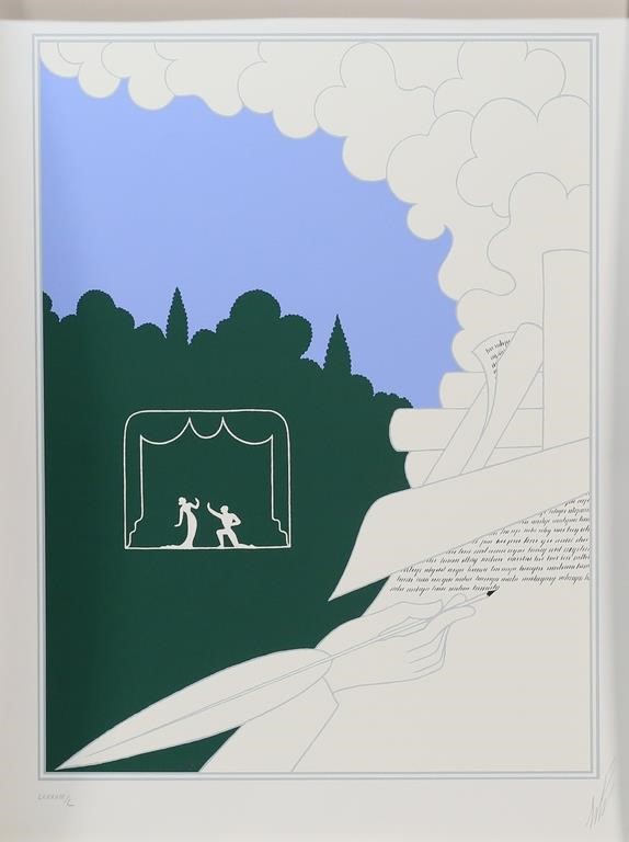 ERTE SERIGRAPH, WRITER IN