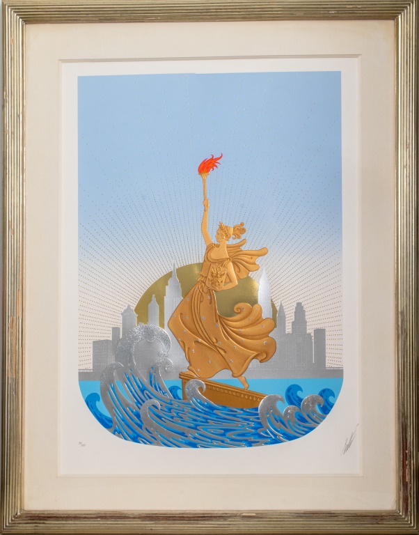 ERTE "STATUE OF LIBERTY, DAY"