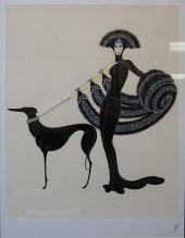 ERTE, SYMPHONY IN BLACK, SERIG