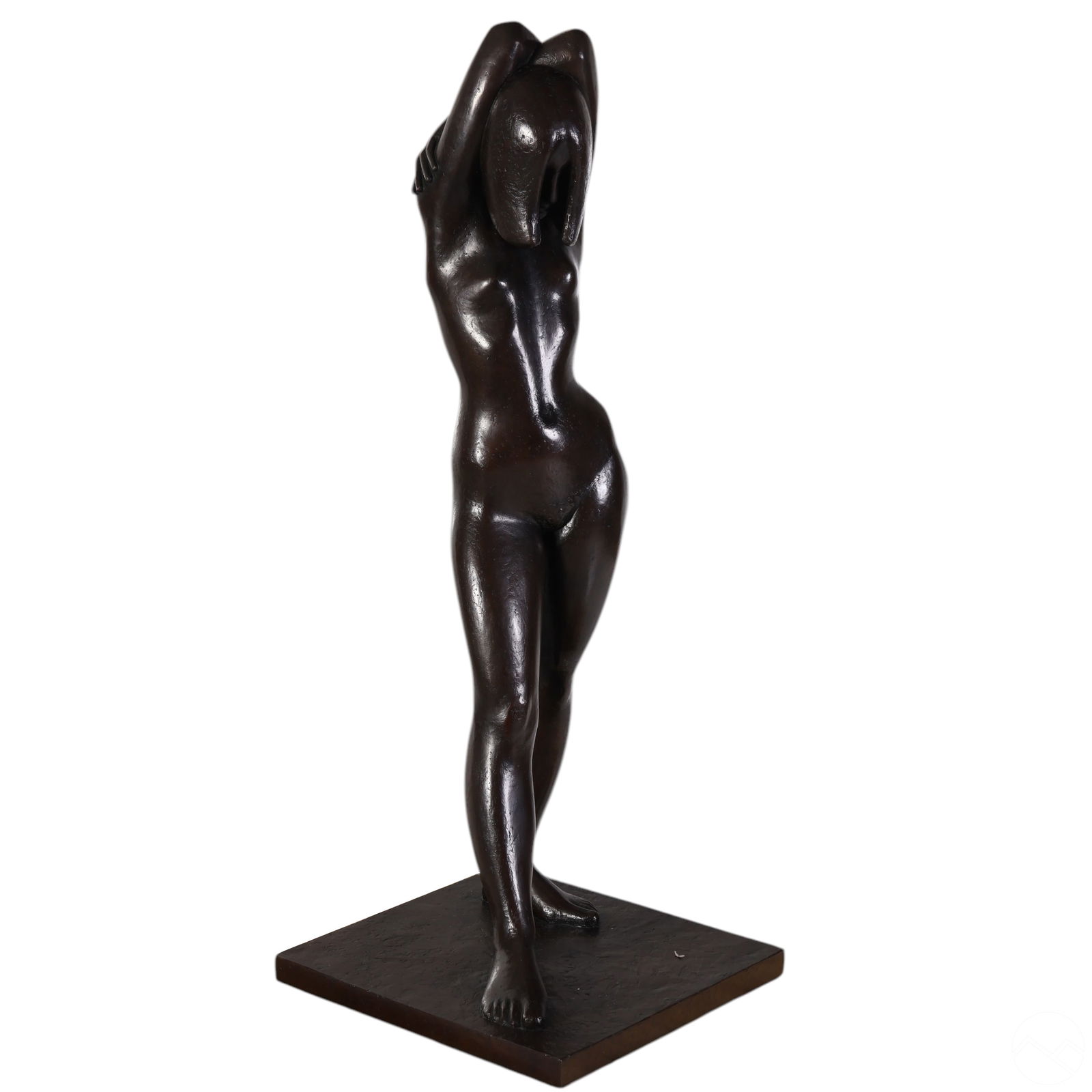 ERWIN HAUER 1926-2017 BRONZE NUDE