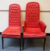 ERWIN LAMBETH MID-CENTURY RED
