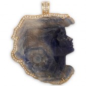 ERWIN PAULY PURPLE AGATE & DIA
