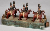ERZGEBIRGE SOLDIERS ON HORSEBA