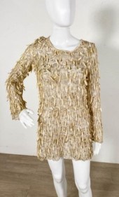 ESCADA COUTURE METALLIC TUNIC