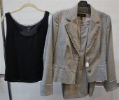 ESCADA GRAY SKIRT SUIT (SIZE 3