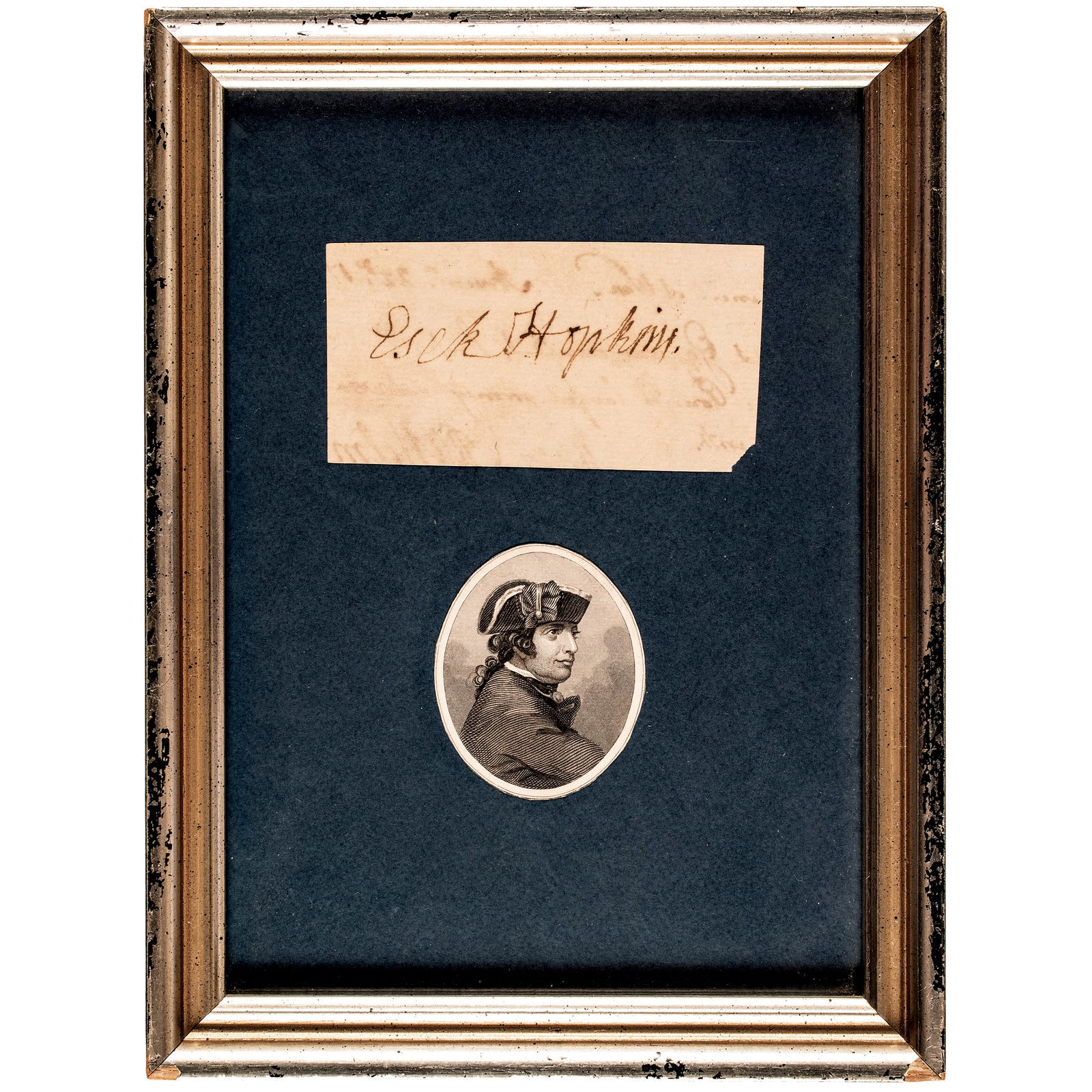 ESEK HOPKINS, FIRST AMERICAN