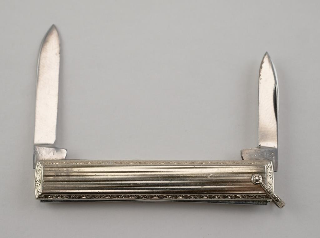 ESEMCO 14K GOLD HANDLE FOLDING