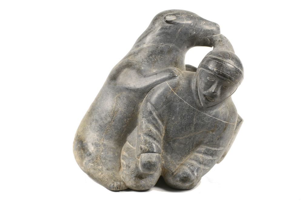 ESKIMO CARVING - Inuit Carved