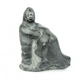 ESKIMO HAND CARVED SCULPTUREVi
