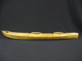 Eskimo Sealskin Kayak dated 19