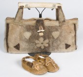 Eskimo Walrus Fur Child's Mocc