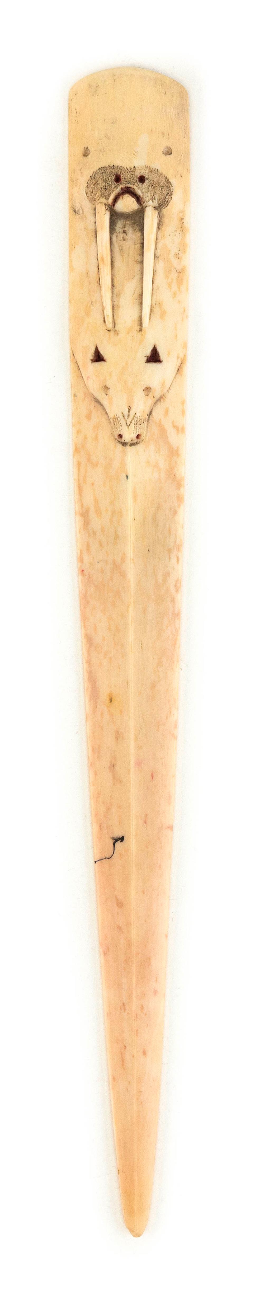 ESKIMO WALRUS IVORY LETTER OPENER