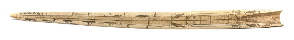 ESKIMO WALRUS TUSK SEAL SPEAR