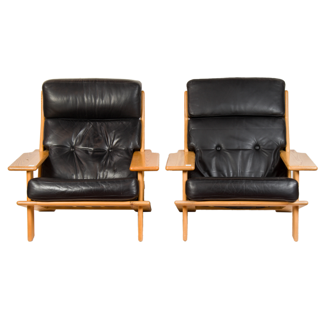 ESKO PAJAMIES, PELE ARMCHAIRS, PAIR