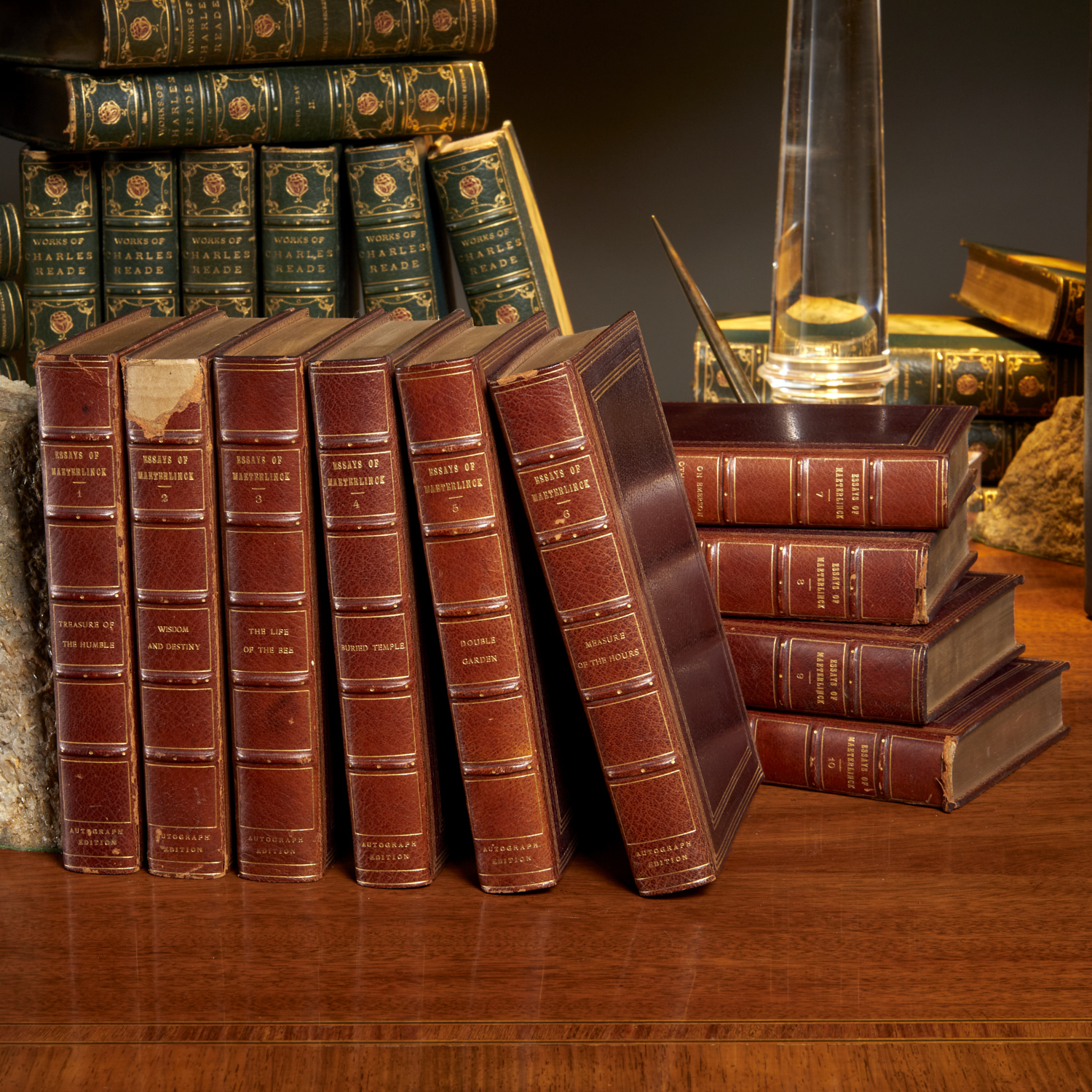 ESSAYS OF MAETERLINCK, AUTOGRAPH