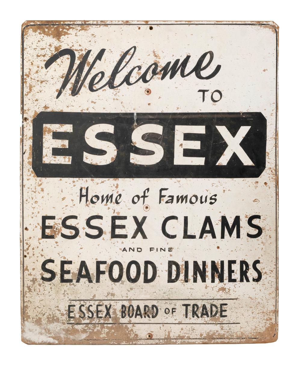 ESSEX, MASSACHUSETTS TRADE SIGN