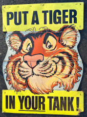 ESSO GAS TIGER IN THE TANK SIG